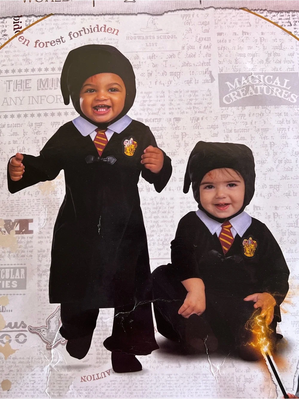 Wizarding World Harry Potter Infant Baby Cosplay Halloween Costume Size 6-12M,